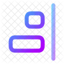 Align Right  Icon