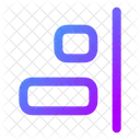 Align Right  Icon