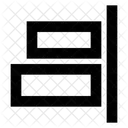 Align Right  Icon
