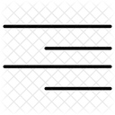 Align Right  Icon