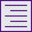 Align Right  Icon