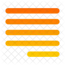 Align Right Justify  Icon
