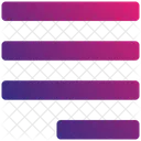 Align Right Justify  Icon