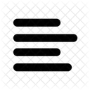 Align text left  Icon