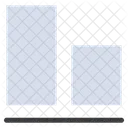 Align To Bottom Bottom Align Vertical Icon