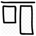 Header Alignment Text Icon