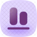 Align Vertical Bottom  Icon