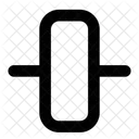 Align Vertical Center  Icon