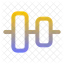 Align Vertical Center Format Alignment Icon