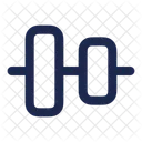 Align Vertical Center Format Alignment Icon