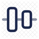 Align Vertical Center Format Alignment Icon
