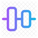 Align Vertical Center Format Alignment Icon