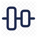 Align Vertical Center Format Alignment Icon