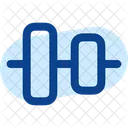 Align Vertical Center Format Alignment Icon