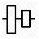 Align Vertical Center Format Alignment Icon