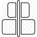Align Vertical Center  Icon