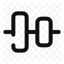 Align Vertical Center  Icon