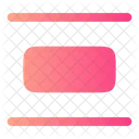 Align Vertical Spacing Icon