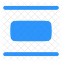 Align Vertical Spacing Center Alignment Icon