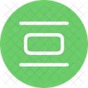 Align Vertical Spacing Center Alignment Icon