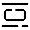 Align Vertical Spacing Icon