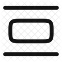 Align Vertical Spacing Icon