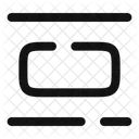 Align Vertical Spacing  Icon