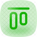 Align Vertical Top Icon