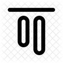 Align Vertical Top  Icon