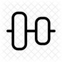 Aligncenterhorizontal  Icon