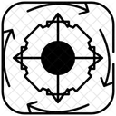 Alignement Aligner Texte Icône