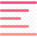 Interface Texte Formatage Gauche Paragraphe Texte Alignement Alignement Gauche Formatage Droite Icône