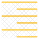 Aligner Droite Paragraphe Icône