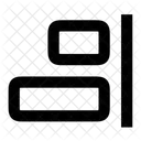Aligner A Droite Icône
