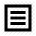 Aligner  Icône
