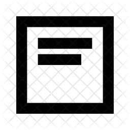 Aligner  Icône