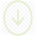 Aligner le cercle inférieur  Icône