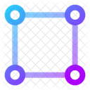 Aligner Selection Icône