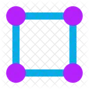 Aligner Selection Icône