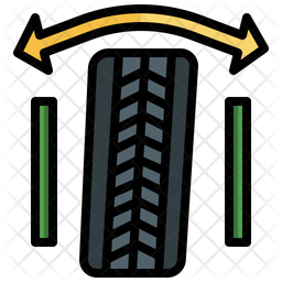 Alignment Icon - Download in Colored Outline Style