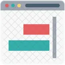 Left To Right Align Vertical Alignment Horizontal Alignment Icon