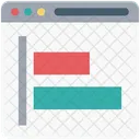 Left To Right Align Vertical Alignment Horizontal Alignment Icon