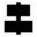 Horizontal Align Center Icon