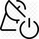 Potência do interruptor de satélite  Ícone
