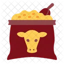 Alimento Para Vacas Alimentacion Animal Alimento Para Ganado Icono