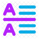 Alineacion Vertical Del Texto Alineacion Vertical Del Texto Alineacion Vertical Icon