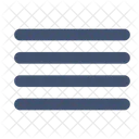Alinear Justificar Justificar Alinear Icon