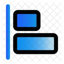 Alinhar Editar Interface Ícone