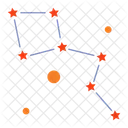 Estrela Signo Astrologico Galaxia Ícone