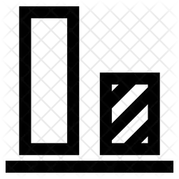 Alinhamento vertical  Ícone